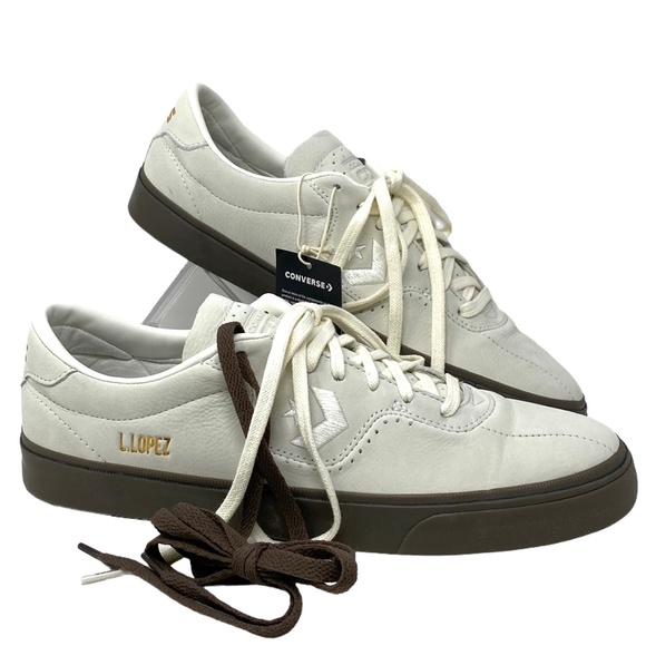 Converse Shoes - Converse CONS Louie Lopez Pro Low Top Beige Women's Nubuck Size Sneakers 172629C
